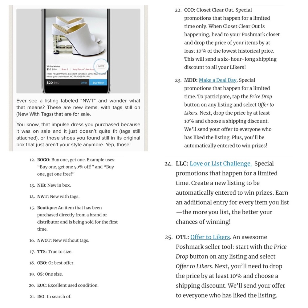 Posh Tips: GLOSSARY - Picture 4 of 4